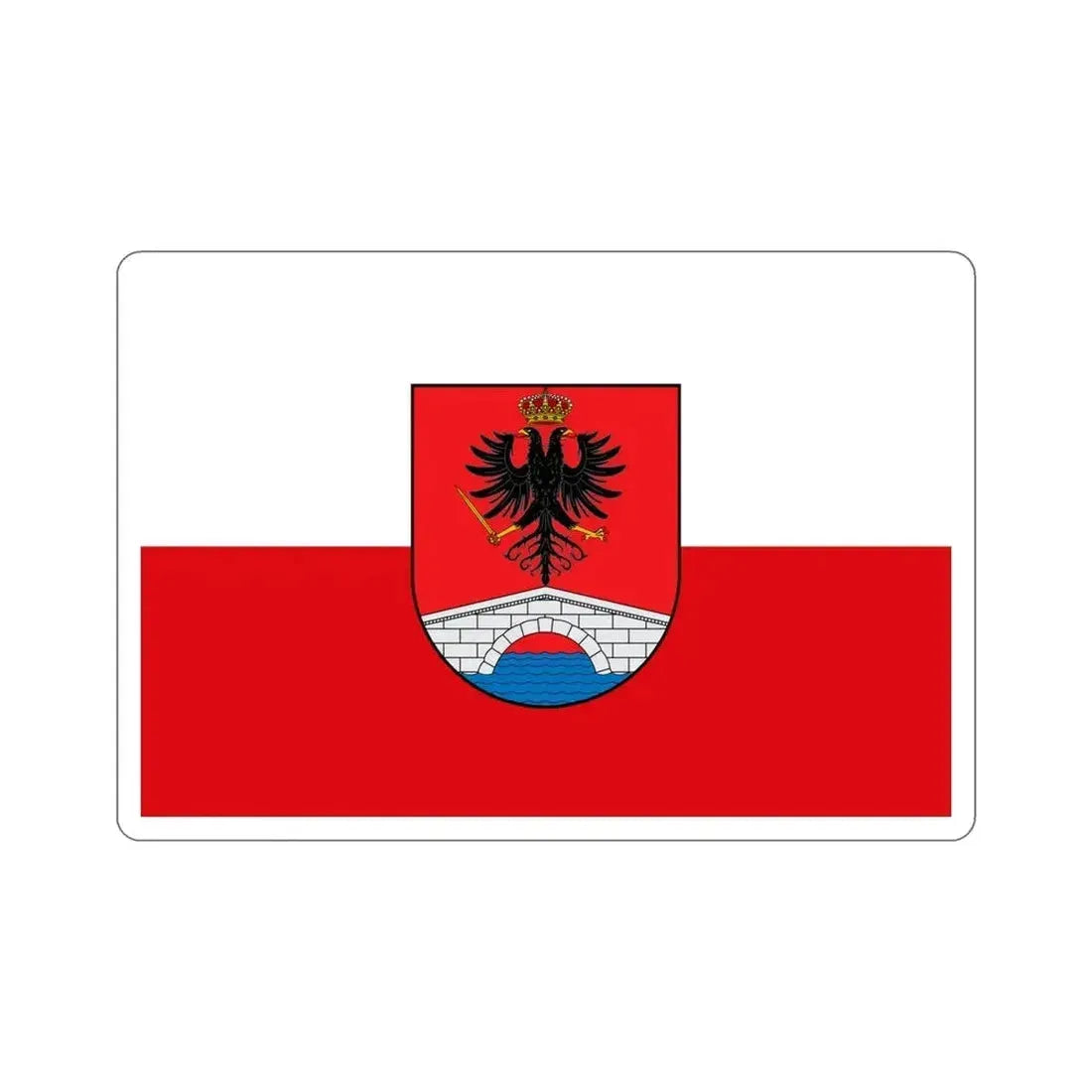 Flag of Honda Tolima Colombia STICKER Vinyl Die-Cut Decal - The Sticker Space