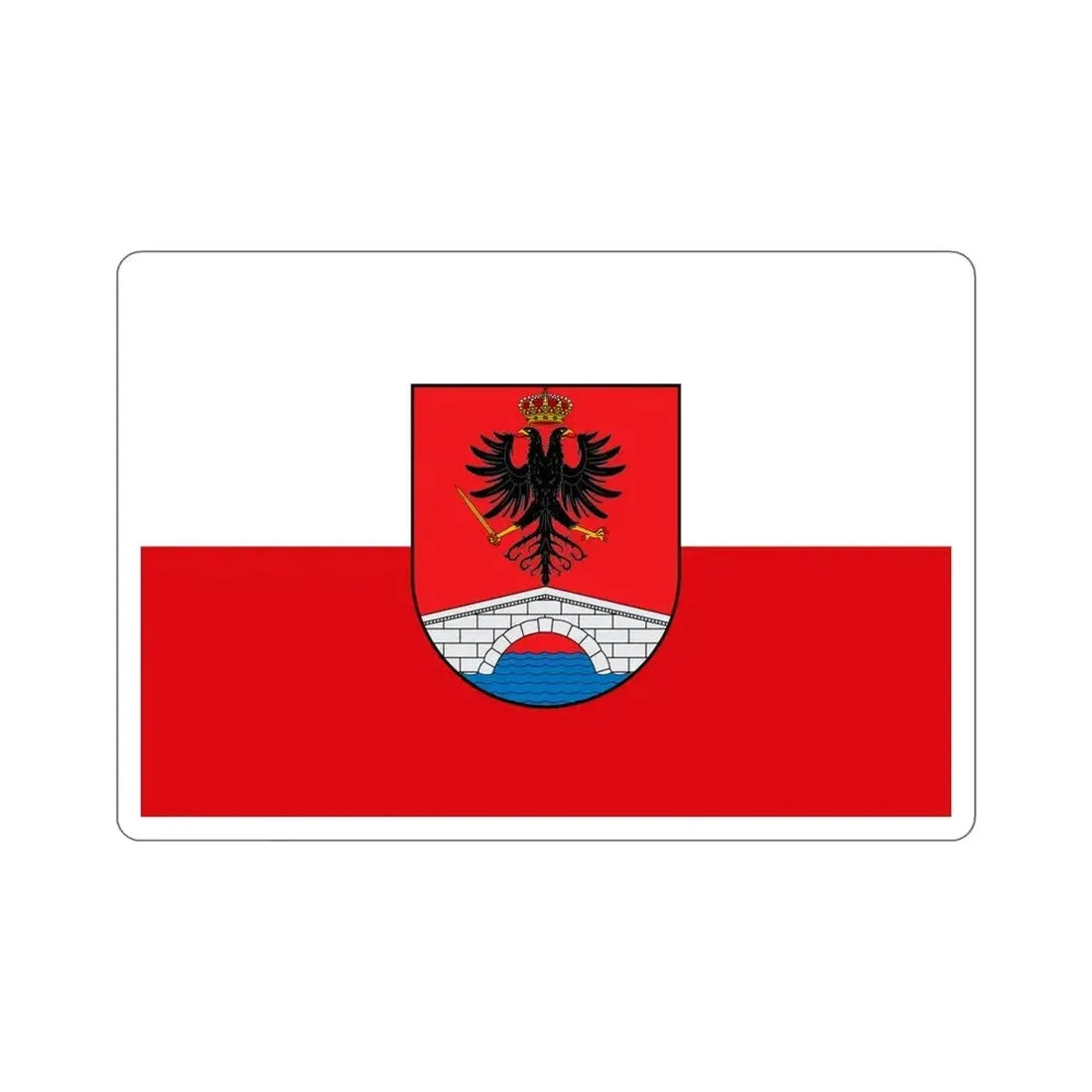 Flag of Honda Tolima Colombia STICKER Vinyl Die-Cut Decal - The Sticker Space