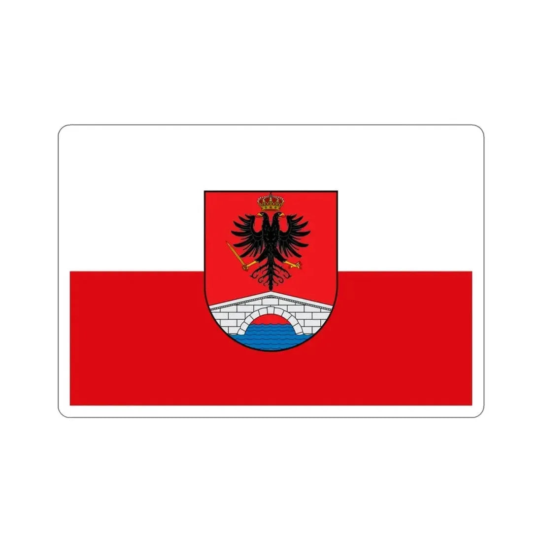 Flag of Honda Tolima Colombia STICKER Vinyl Die-Cut Decal - The Sticker Space