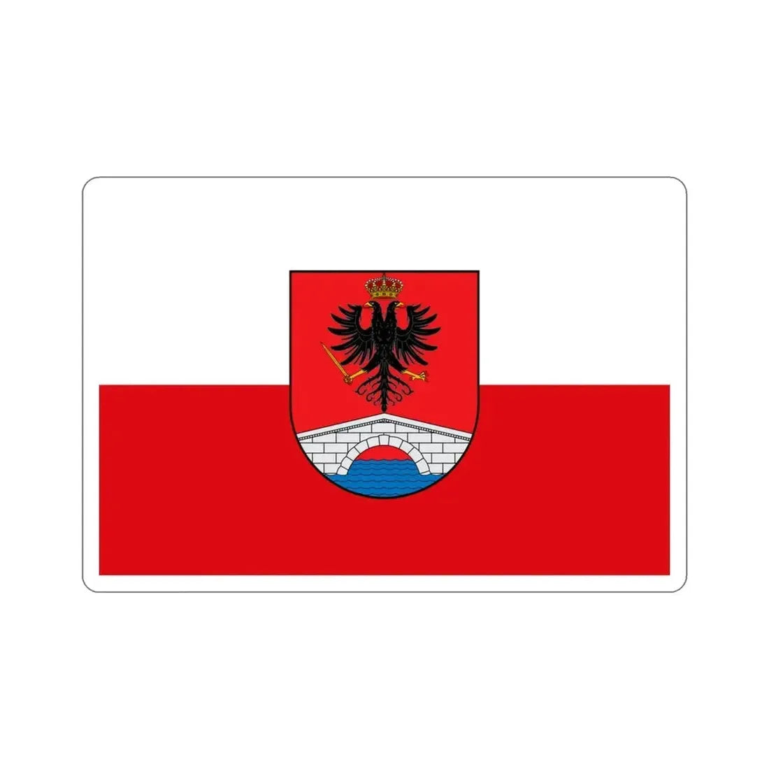 Flag of Honda Tolima Colombia STICKER Vinyl Die-Cut Decal - The Sticker Space