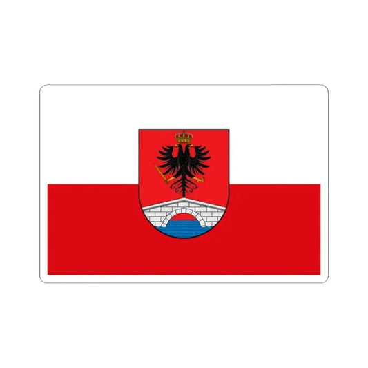 Flag of Honda Tolima Colombia - STICKER Vinyl Kiss-Cut Decal 2 Inch White - The Sticker Space