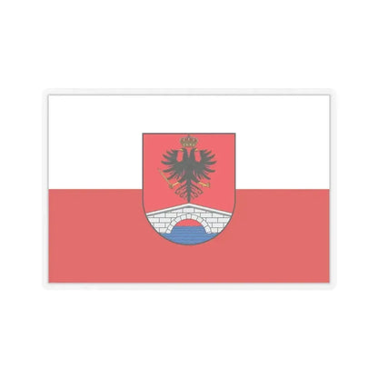 Flag of Honda Tolima Colombia - STICKER Vinyl Kiss-Cut Decal 4 Inch Transparent - The Sticker Space