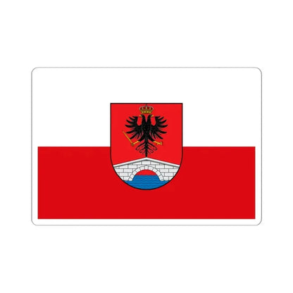 Flag of Honda Tolima Colombia - STICKER Vinyl Kiss-Cut Decal 6 Inch White - The Sticker Space