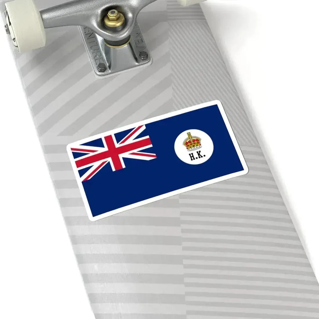 Flag of Hong Kong 1871-1876 (China) STICKER Vinyl Kiss-Cut Decal - The Sticker Space