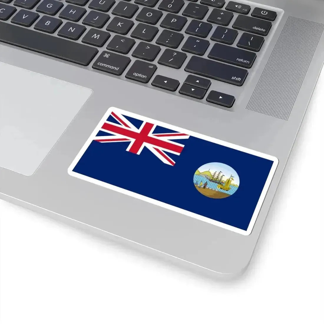 Flag of Hong Kong 1876-1955 (China) STICKER Vinyl Kiss-Cut Decal - The Sticker Space