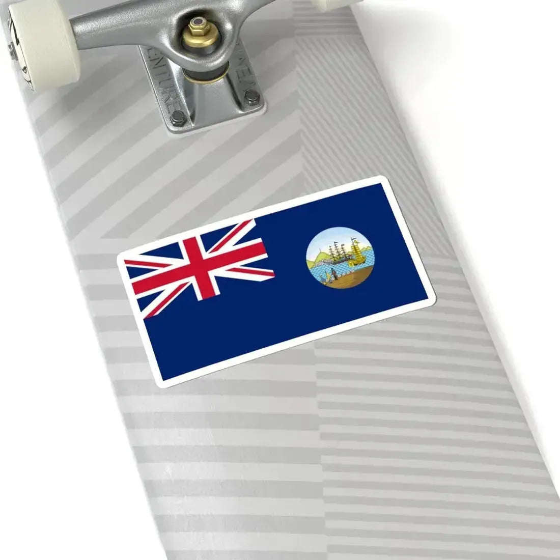 Flag of Hong Kong 1876-1955 (China) STICKER Vinyl Kiss-Cut Decal - The Sticker Space