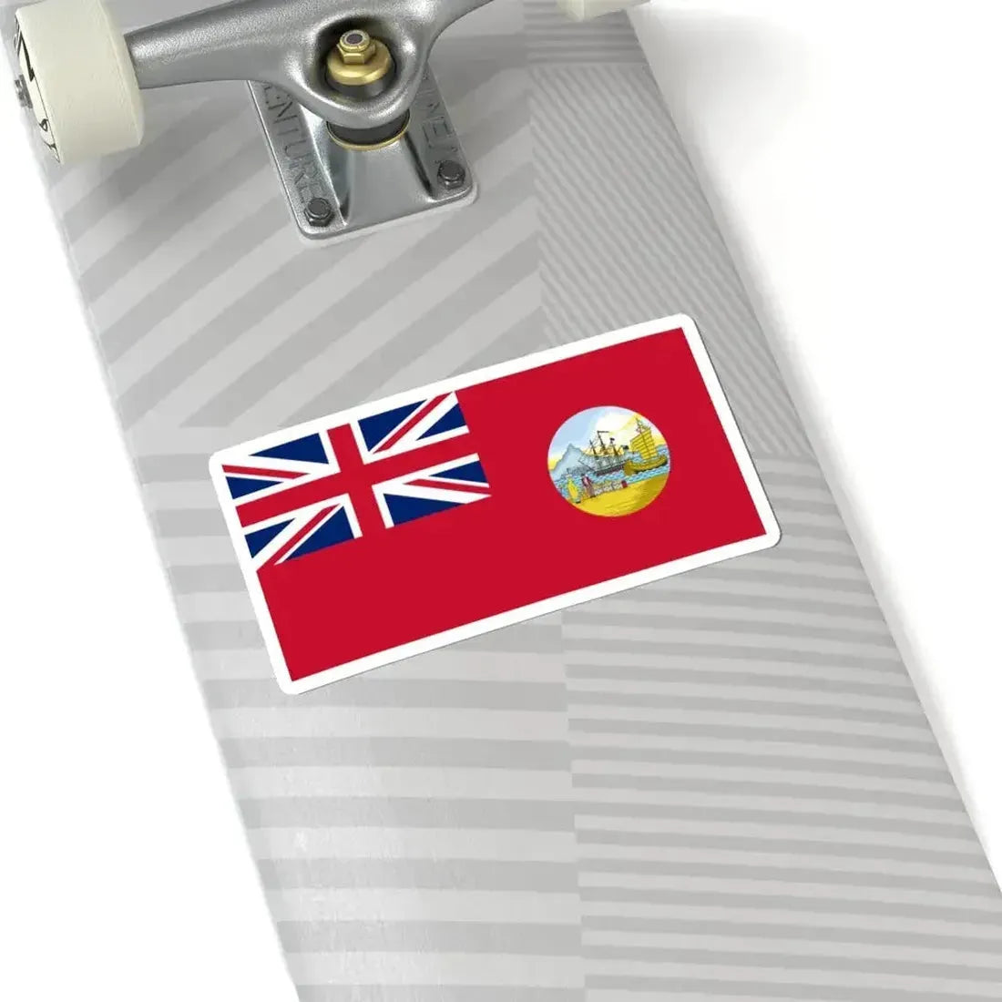 Flag of Hong Kong 1955-1959 unofficial Red Ensign (China) STICKER Vinyl Kiss-Cut Decal - The Sticker Space