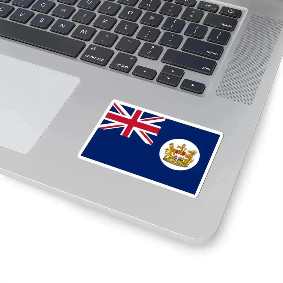 Flag of Hong Kong 1959-1997 2-3 (China) STICKER Vinyl Kiss-Cut Decal - The Sticker Space