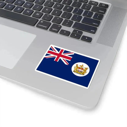Flag of Hong Kong 1959-1997 2-3 (China) STICKER Vinyl Kiss-Cut Decal - The Sticker Space