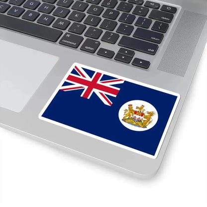 Flag of Hong Kong 1959-1997 2-3 (China) STICKER Vinyl Kiss-Cut Decal - The Sticker Space