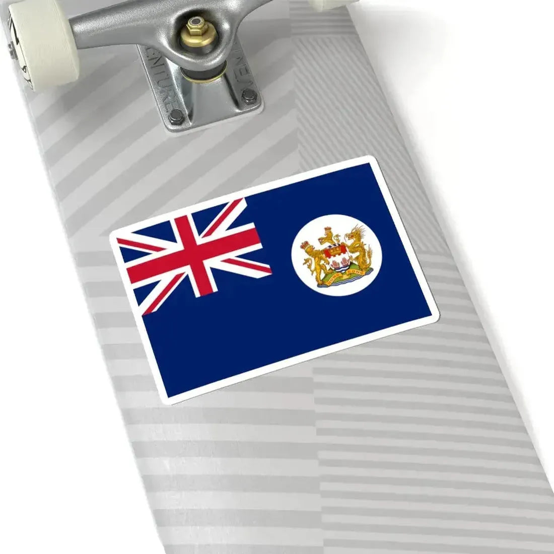 Flag of Hong Kong 1959-1997 2-3 (China) STICKER Vinyl Kiss-Cut Decal - The Sticker Space