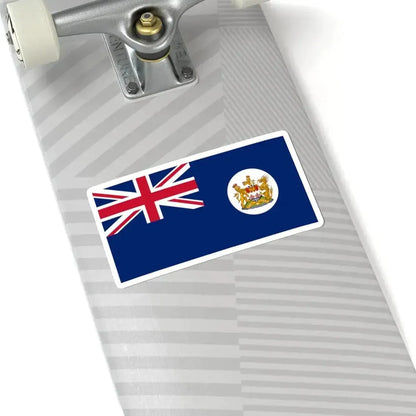 Flag of Hong Kong 1959-1997 (China) STICKER Vinyl Kiss-Cut Decal - The Sticker Space