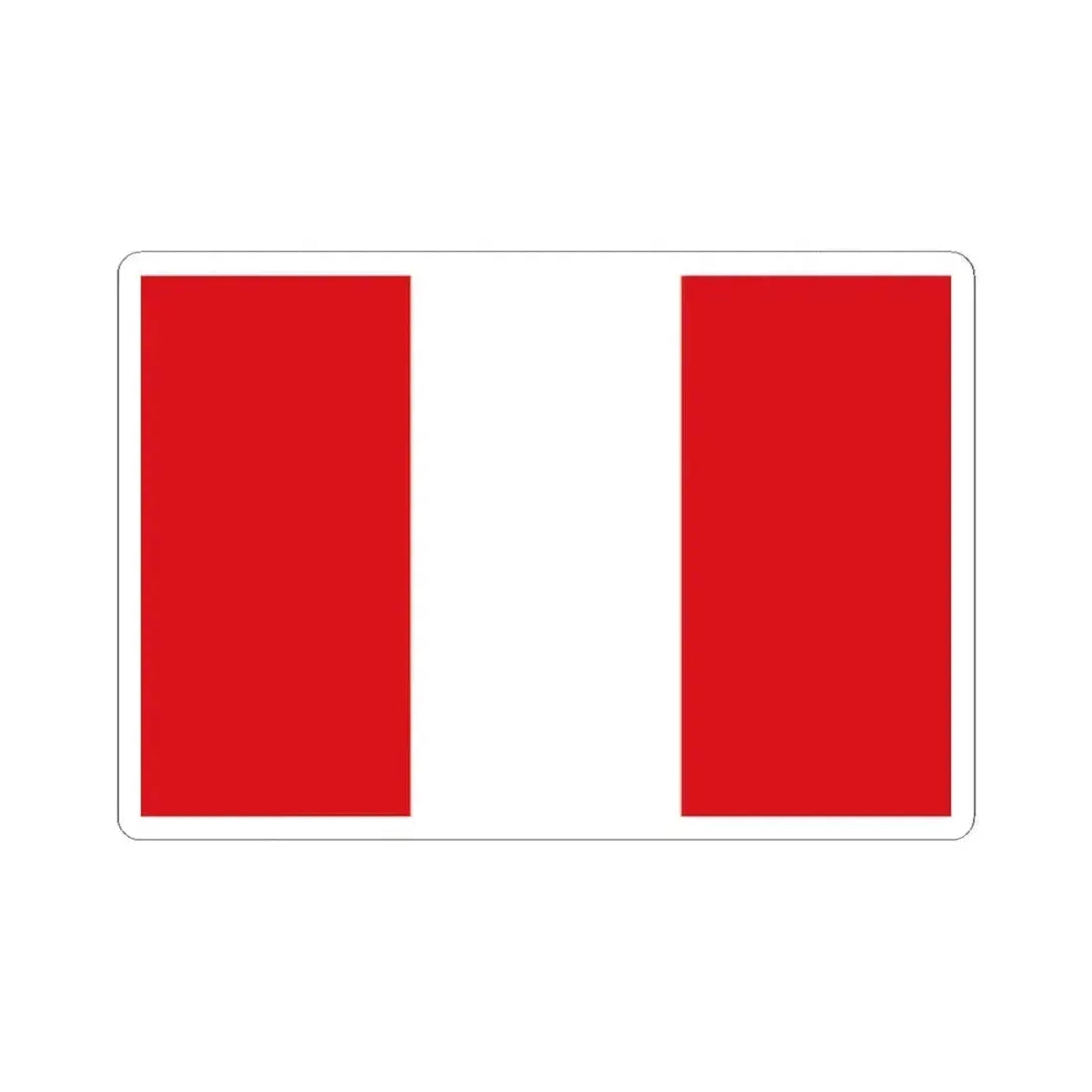 Flag of Hoogstraten (Belgium) STICKER Vinyl Kiss-Cut Decal 2 Inch White - The Sticker Space