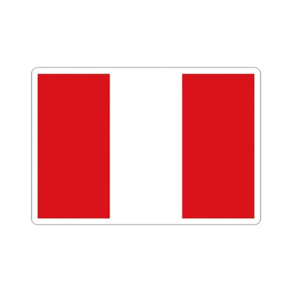 Flag of Hoogstraten (Belgium) STICKER Vinyl Kiss-Cut Decal 3 Inch White - The Sticker Space