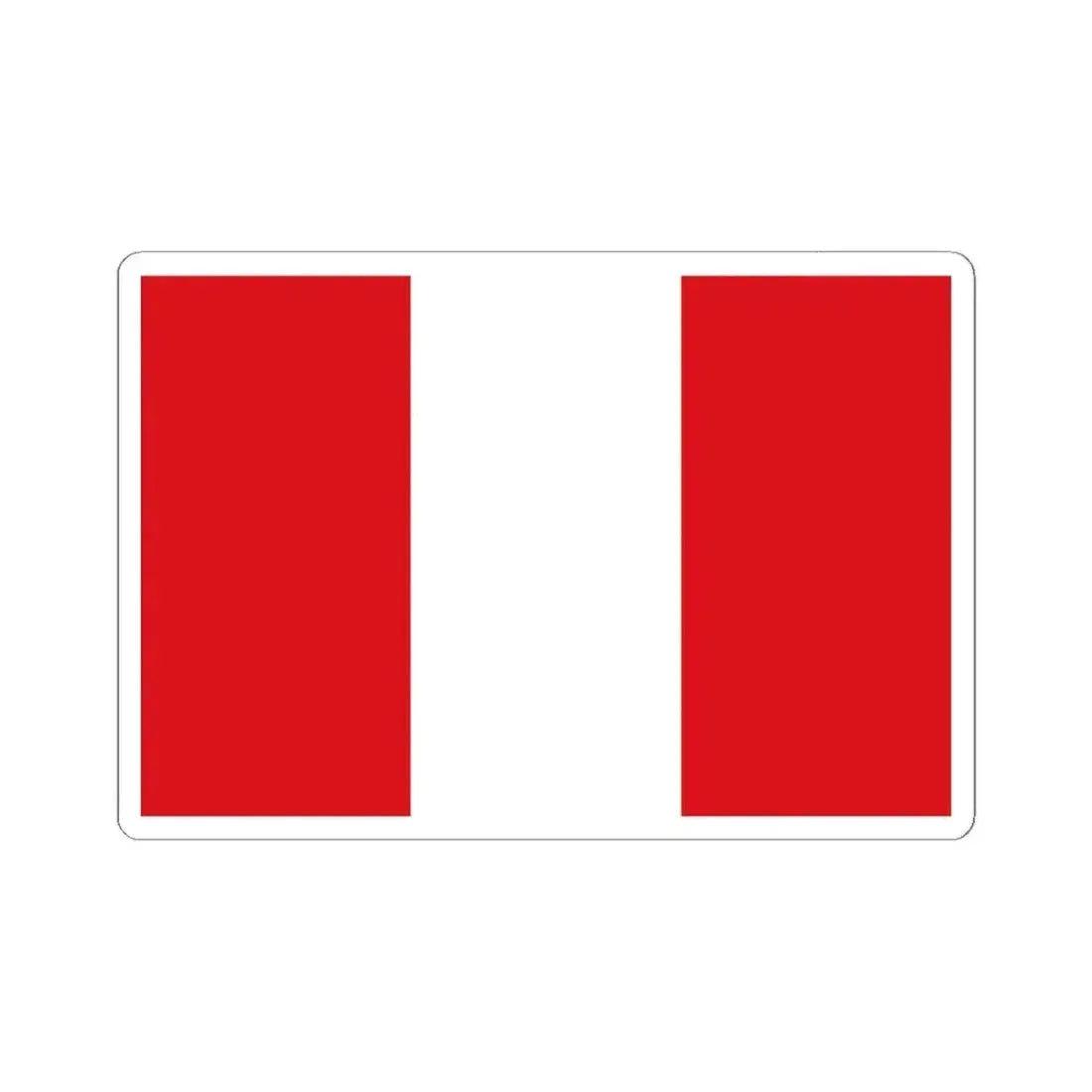 Flag of Hoogstraten (Belgium) STICKER Vinyl Kiss-Cut Decal 6 Inch White - The Sticker Space