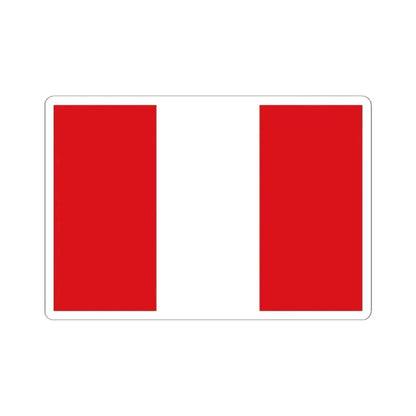 Flag of Hoogstraten (Belgium) STICKER Vinyl Kiss-Cut Decal 6 Inch White - The Sticker Space