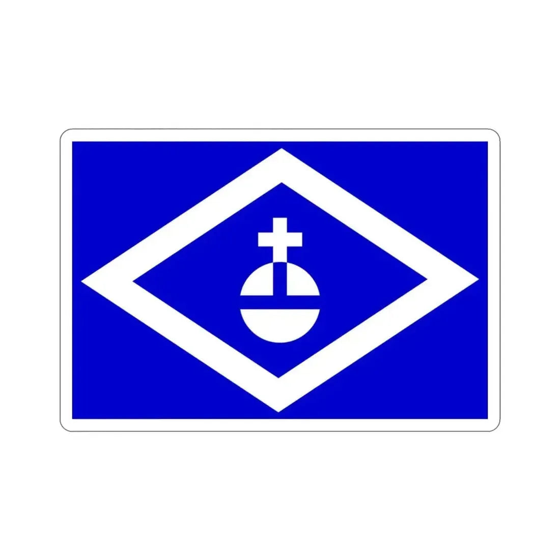 Flag of Hormigueros Puerto Rico STICKER Vinyl Die-Cut Decal - The Sticker Space