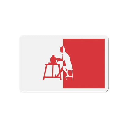 Flag of Horningsea UK - Refrigerator Magnet 4 Inch - The Sticker Space