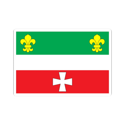 Flag of Hoshcha raion (Ukraine) STICKER Vinyl Kiss-Cut Decal 2 Inch White - The Sticker Space