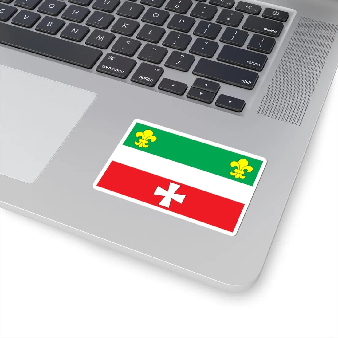 Flag of Hoshcha raion (Ukraine) STICKER Vinyl Kiss-Cut Decal - The Sticker Space