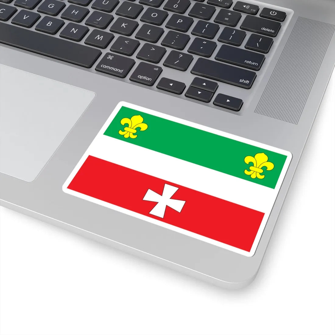 Flag of Hoshcha raion (Ukraine) STICKER Vinyl Kiss-Cut Decal - The Sticker Space