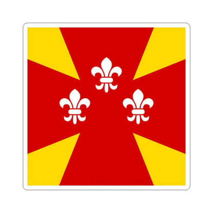 Flag of Hoshcha (Ukraine) STICKER Vinyl Kiss-Cut Decal 2 Inch White - The Sticker Space