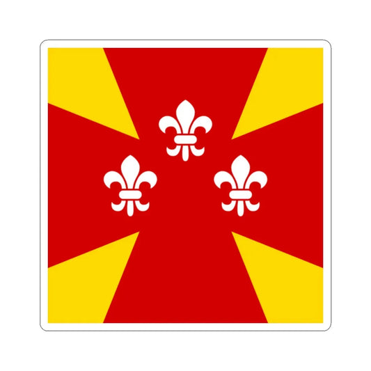 Flag of Hoshcha (Ukraine) STICKER Vinyl Kiss-Cut Decal 2 Inch White - The Sticker Space