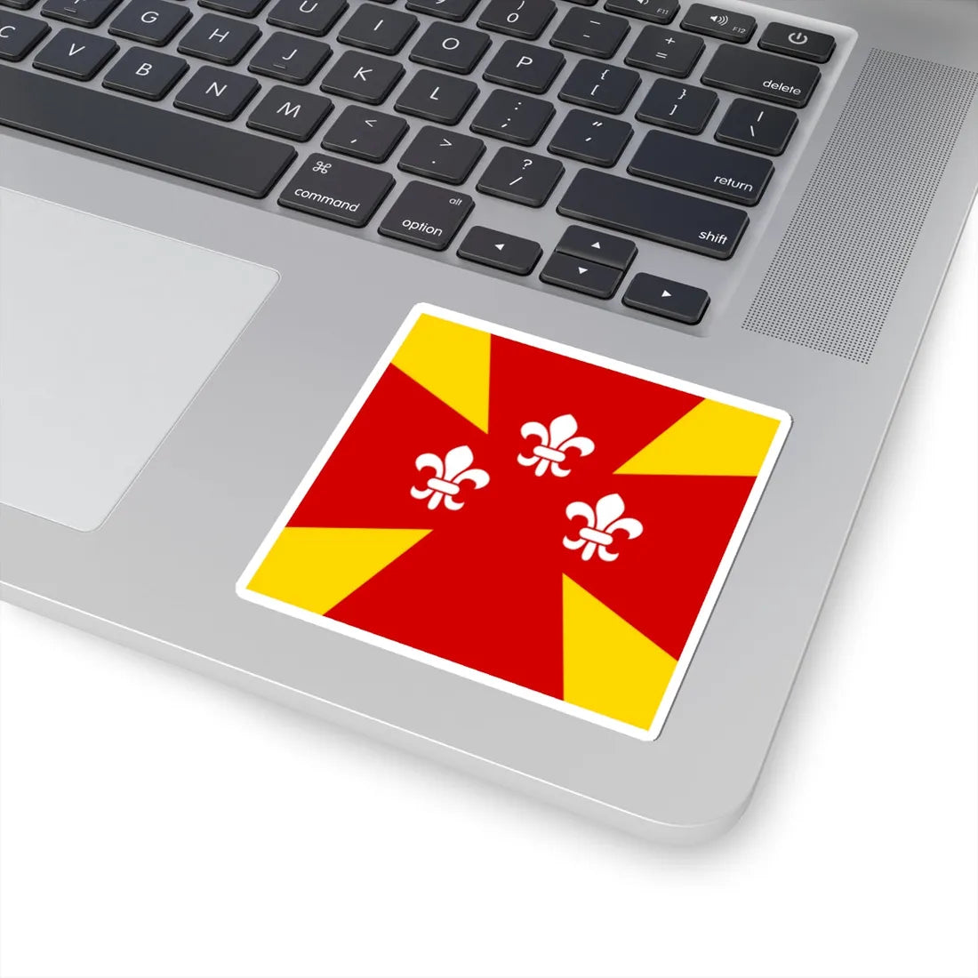 Flag of Hoshcha (Ukraine) STICKER Vinyl Kiss-Cut Decal - The Sticker Space