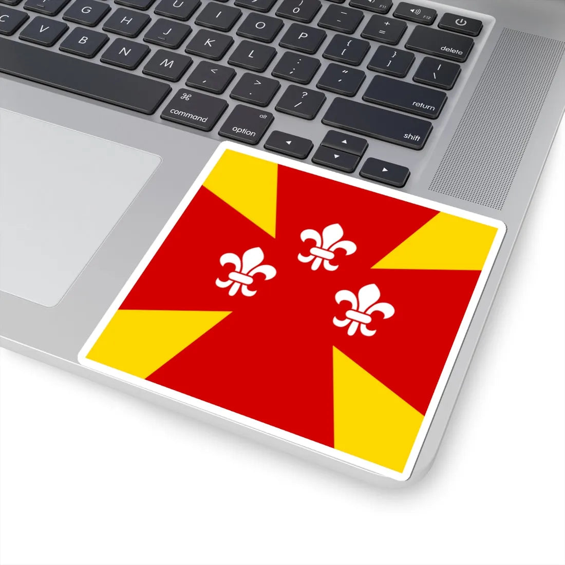 Flag of Hoshcha (Ukraine) STICKER Vinyl Kiss-Cut Decal - The Sticker Space