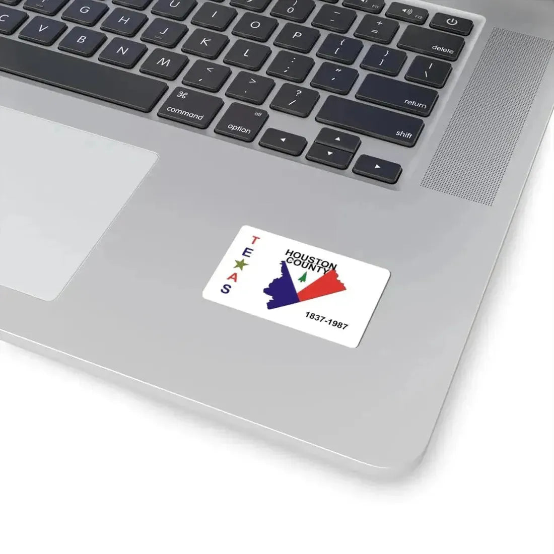 Flag of Houston County Texas (United States) STICKER Vinyl Kiss-Cut Decal - The Sticker Space