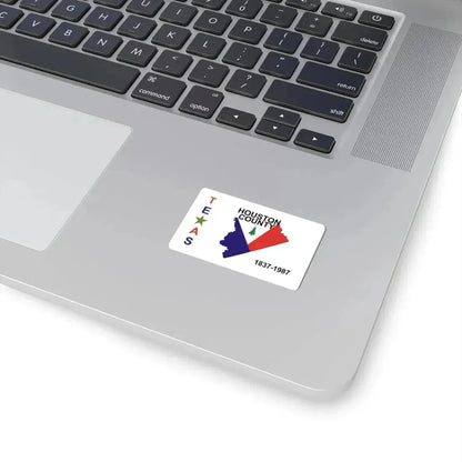 Flag of Houston County Texas (United States) STICKER Vinyl Kiss-Cut Decal - The Sticker Space