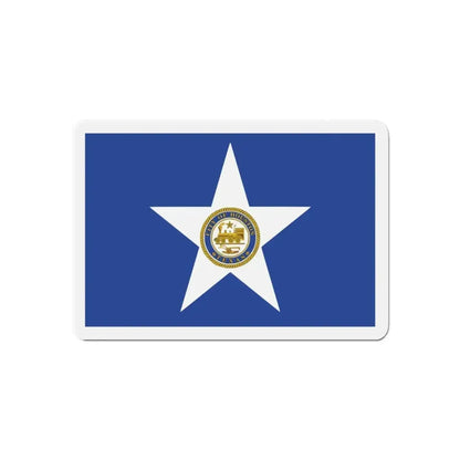 Flag of Houston Texas - Refrigerator Magnet - The Sticker Space