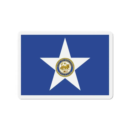Flag of Houston Texas - Refrigerator Magnet - The Sticker Space