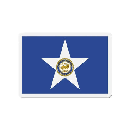 Flag of Houston Texas - Refrigerator Magnet - The Sticker Space