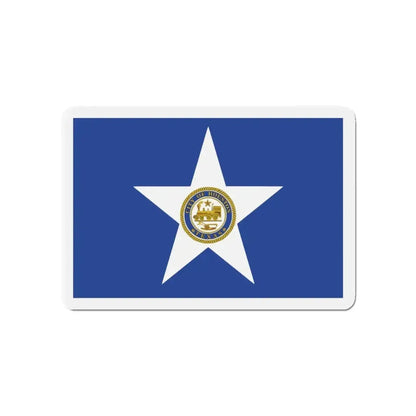 Flag of Houston Texas - Refrigerator Magnet - The Sticker Space