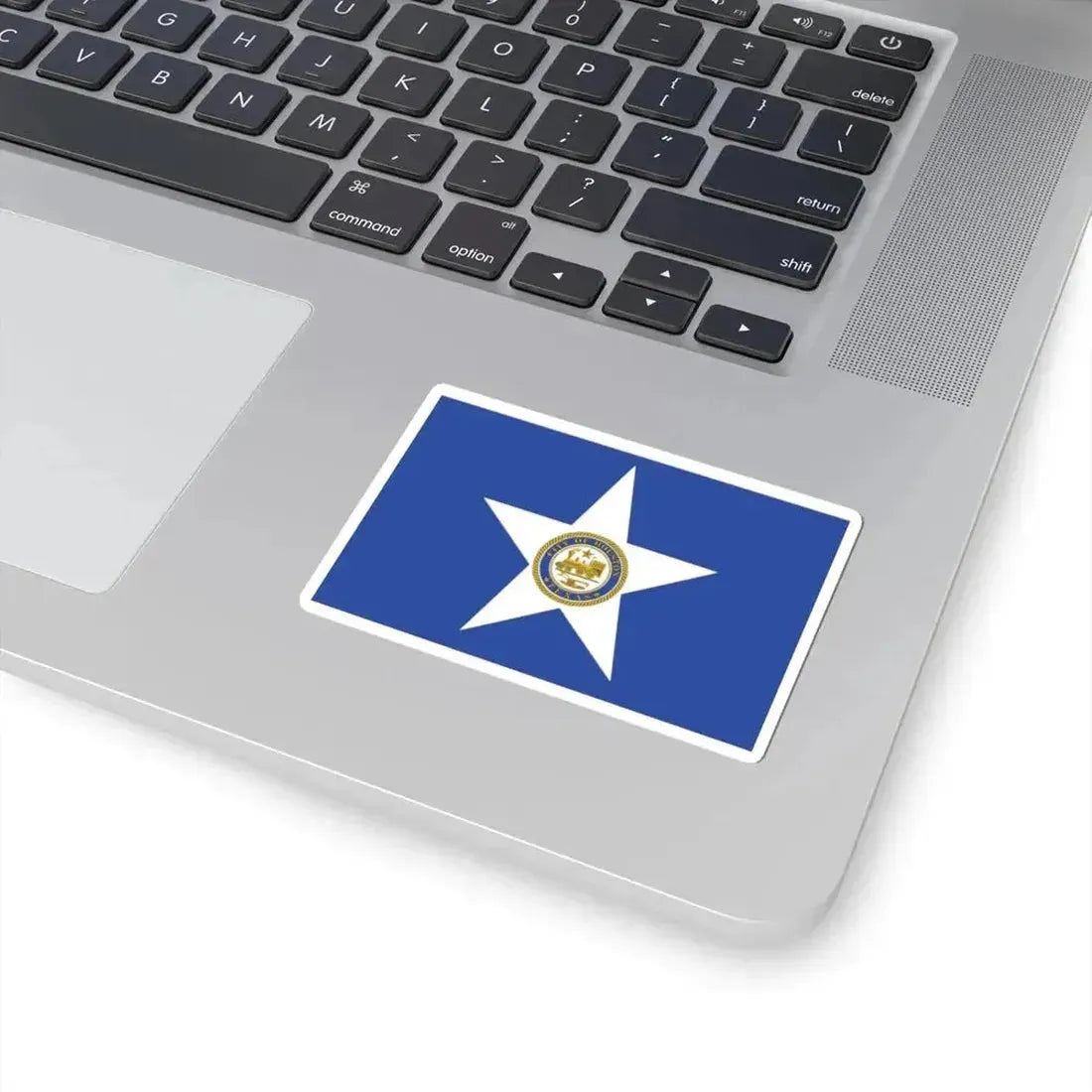 Flag of Houston Texas (United States) STICKER Vinyl Kiss-Cut Decal - The Sticker Space
