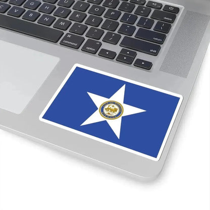 Flag of Houston Texas (United States) STICKER Vinyl Kiss-Cut Decal - The Sticker Space