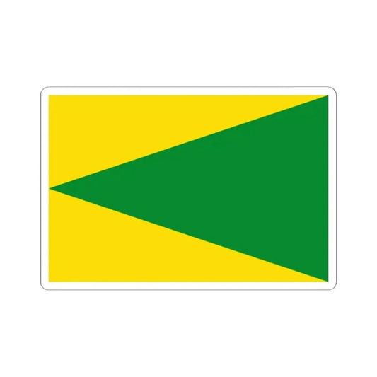 Flag of Houyet (Belgium) STICKER Vinyl Kiss-Cut Decal 2 Inch White - The Sticker Space