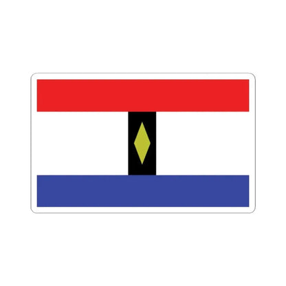 Flag of Howe TX (United States) STICKER Vinyl Kiss-Cut Decal 2 Inch White - The Sticker Space