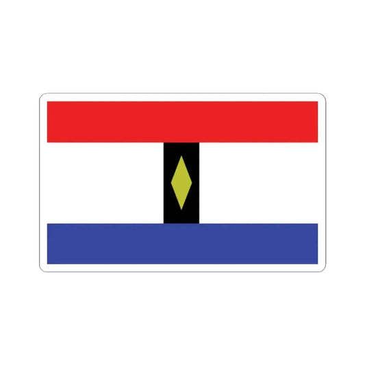 Flag of Howe TX (United States) STICKER Vinyl Kiss-Cut Decal 2 Inch White - The Sticker Space