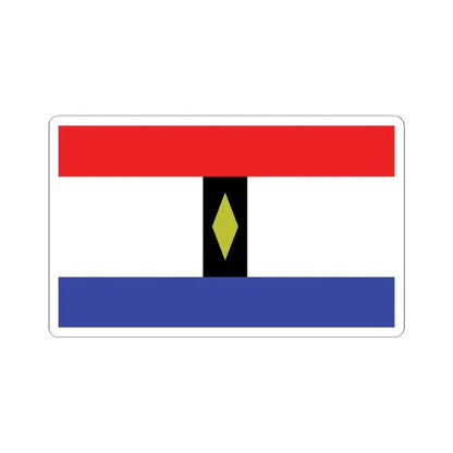 Flag of Howe TX (United States) STICKER Vinyl Kiss-Cut Decal 6 Inch White - The Sticker Space