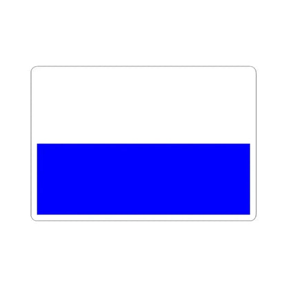 Flag of Hradcany (Czech Republic) STICKER Vinyl Kiss-Cut Decal 3 Inch White - The Sticker Space