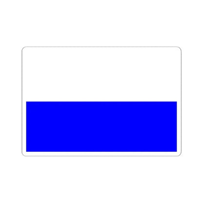 Flag of Hradcany (Czech Republic) STICKER Vinyl Kiss-Cut Decal 6 Inch White - The Sticker Space