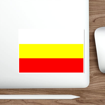 Flag of Hradec Králové Czech Republic STICKER Vinyl Die-Cut Decal-The Sticker Space