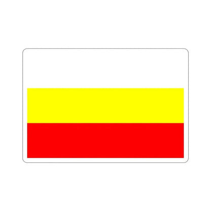 Flag of Hradec Králové Czech Republic STICKER Vinyl Die-Cut Decal 2 Inch - The Sticker Space