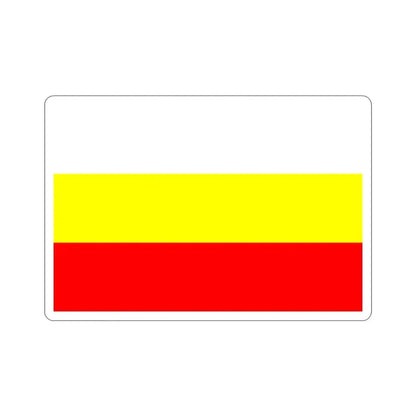 Flag of Hradec Králové Czech Republic STICKER Vinyl Die-Cut Decal 2 Inch - The Sticker Space