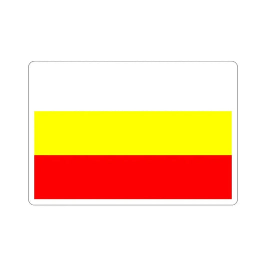 Flag of Hradec Králové Czech Republic STICKER Vinyl Die-Cut Decal 2 Inch - The Sticker Space