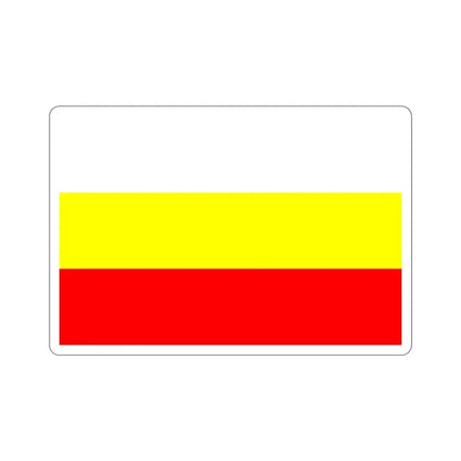 Flag of Hradec Králové Czech Republic STICKER Vinyl Die-Cut Decal 3 Inch - The Sticker Space