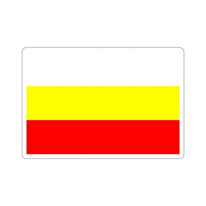 Flag of Hradec Králové Czech Republic STICKER Vinyl Die-Cut Decal 3 Inch - The Sticker Space