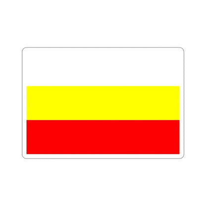 Flag of Hradec Králové Czech Republic STICKER Vinyl Die-Cut Decal 5 Inch - The Sticker Space